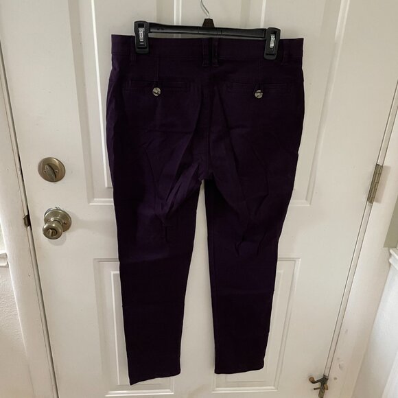 Democracy - Womens Pants - Sz 8 - "Ab"solution - Dark Purple - Picture 4 of 9